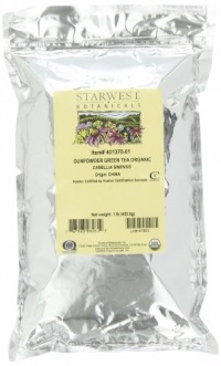 Starwest Botanicals Organic Gunpowder Green Tea, 1-pound Bag