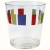 Corelle Coordinates Memphis 14 Ounce Round Acrylic Glasses, Set of 6