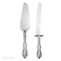 Oneida Michelangelo 2-Piece Cake Server Flatware Set