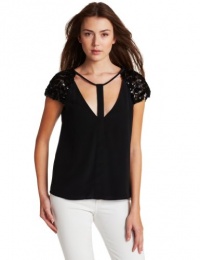 BCBGMAXAZRIA Women's Sierra Woven Top