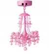 Pink Locker Chandelier