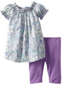 Splendid Littles Baby-girls  Splatter Paint Tunic Set, Berry, 18-24 Months