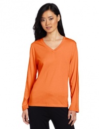 Hue Sleepwear Women's Long Sleeve V-Neck Sleep Tee