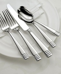 Oneida Culinaria Zest 50-piece Stainless Flatware Set; Service for 8