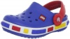 Crocs Crocband Lego Backstrap Clog (Toddler/Little Kid),Sea Blue/Red,8-9 M US Toddler