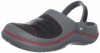 crocs 14097 Yukon Clog (Toddler/Little Kid/Big Kid),Charcoal/Black,12 M US Little Kid