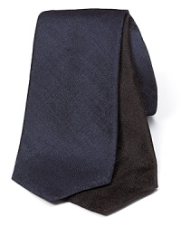 Armani Collezioni Silk Thin Solid Tie