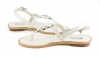 MICHAEL MICHAEL KORS Women's Sondra Sandal (Vanilla Leather 7.0 M)