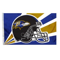 NFL Baltimore Ravens 3-by-5 Foot Helmet Flag