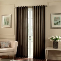 Window Curtains Cooper Back Tab Panel 54 X 95, Brown