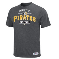 MLB Pittsburgh Pirates T-Shirt, Grey