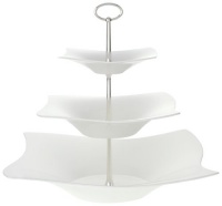 Villeroy & Boch New Wave Platinum 3-Tiered Serving Dish