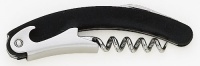 Messermeister Black Soft-Grip Bow Corkscrew