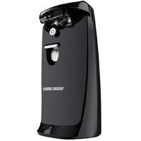 Black & Decker EC475B Extra-Tall Electric Can Opener, Black