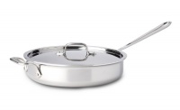 All-Clad Stainless Steel Saute Pan with Lid, 3-Quart