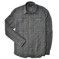 John Varvatos Star USA Men's Zip Pocket Plaid Shirt