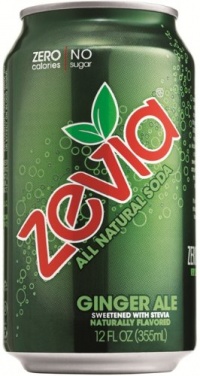 Zevia All Natural Soda, Ginger Ale, 12 Ounce (Pack of 24) Frustration Free Package