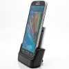 Hyperion Dual Desktop Charger Cradle / Dual Dock Charger For Samsung Galaxy S4 With Battery Charging Slot Includes Hyperion Samsung Galaxy S4 2600mAh Spare Battery (Compatible with All Samsung Galaxy S4 / SIV / S 4 / S IV Models) 18 Month Warranty