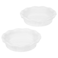 Corningware French White III Mini Pie Plate, 2-Pack