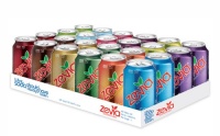 Zevia All Natural Soda, Rainbow Pack, 12 Ounce (Pack of 24) Frustration Free Package