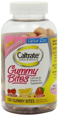 Caltrate Gummy Bites, 100 Count