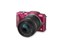 Panasonic Lumix DMC-GF5KR Live MOS Micro 4/3 Compact Sytem Camera with 3-Inch Touch Screen and 14-42 Zoom Lens (Red)