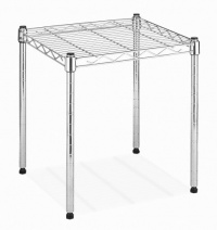 Whitmor 6054-584 Supreme Small Stacking Shelf, Chrome