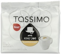 Tassimo King of Joe, Cappuccino, 8 Servings