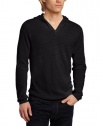 Calvin Klein Sportswear Men's V-Neck Box Textured Hoodie