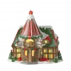 Department 56 North Pole Village Reindeer Stables Comet & Cupid Lit House