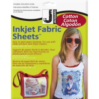 Jacquard Ink Jet Fabric 8.5x11 Sheets - Cotton, 10 Pack