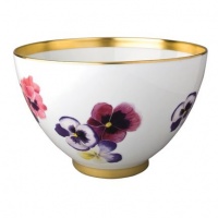 Bernardaud Pensees Deep Salad Bowl 10.6 In