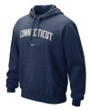 Set your team spirit soaring with this NCAA Connecticut Huskies hoodie from Nike.