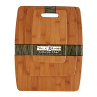 Totally Bamboo 3-Piece Bamboo Cutting Board Set