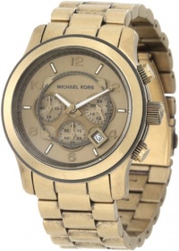 Michael Kors Men's MK8227 Runway Bronze Tone Stainless Steel Watch