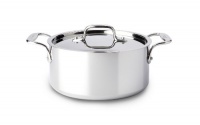 All Clad Stainless Steel 3-Quart Casserole with Lid