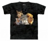 The Mountain Mens Top Cats Short Sleeve Tee