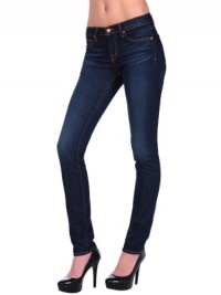 J Brand Womens 811 Mid Rise Skinny in Dark Vintage - Dark vintage - 25