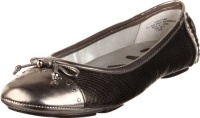 AK Anne Klein Women's Buttons Sport Ballet Flat