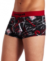 Papi Men's Heart Shaped Lips Placement Brazilian Brief