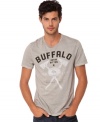 Make sure to add a signature graphic t-shirt by Buffalo David Bitton to your ever growing collection.