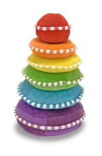 Melissa & Doug Plush Rainbow Stacker