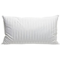 Blue Ridge Home 350 Thread Count Stripe White Down Pillow 423292 King