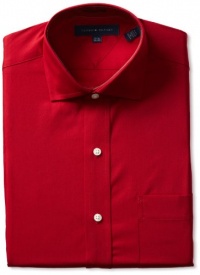 Tommy Hilfiger Men's Slim Fit Poplin Dress Shirt