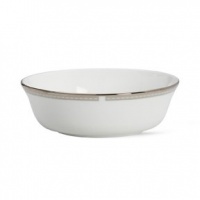 Lenox Murray Hill Platinum Banded Bone China All Purpose Bowl