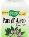 Nature's Way Pau D'Arco Inner Bark Capsules, 545mg, 100-Count