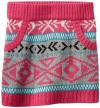 Energie Girls 7-16 Tasha Sweater Skirt, Grey/Pink, Medium