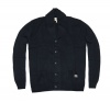 Ralph Lauren Denim & Supply Men Shawl Jersey Cardigan Sweater (XL, Black)