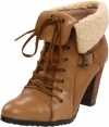 Plenty By Tracy Reese Women's Baker Ankle Boot,Cappuccino/Tobacco,40 EU/10 M US