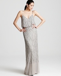 Adrianna Papell Gown - Beaded Blouson